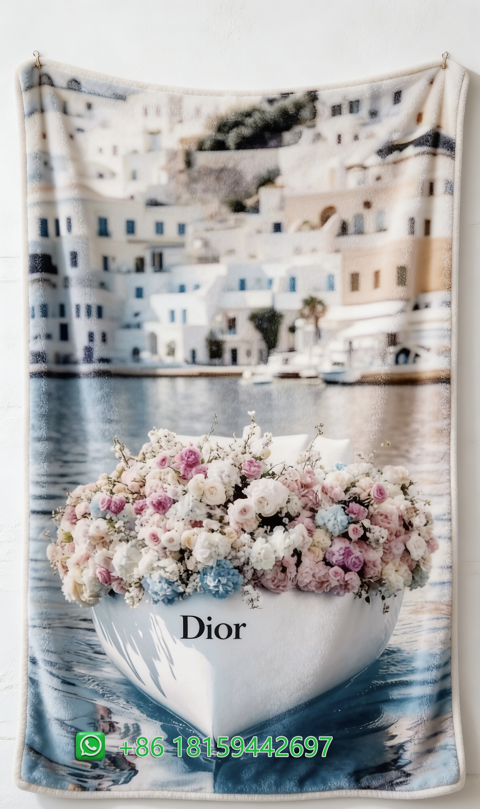 Dior Throw Blankets